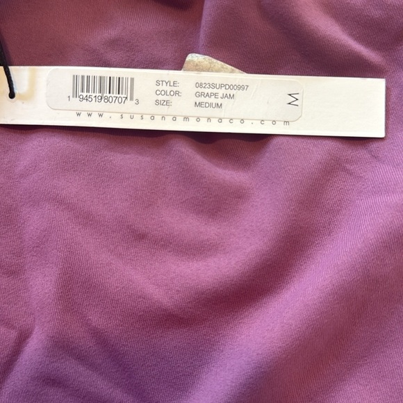 Susana Mónaco Bodycon Mock Neck Long Sleeve Dress - Picture 7 of 7